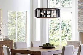 More buying choices $70.04 (4 used & new offers) semi flush mount ceiling light with metal glass, e26 base pendant. Dining Room Lighting Shop By Room
