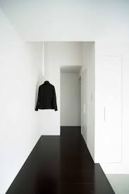 Black And White Architecture House Gable House Form Kouichi Kimura Minimalism Interior Black Floor Black And White Interior