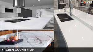 Top 25 best white granite colors for kitchen countertops granite by danny if youre someone that happens to love his home even if it isnt finished yet and are facing the challenge of choosing kitchen counters and finishes this article about white granite countertops is for you. Modern Kitchen Countertops Design Ideas Nano White Granite Kitchen Designs 2020 Kitchen Sink Youtube