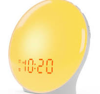 Wake Up Light Sunrise Alarm Clock for Kids, Heavy Sleepers, Bedroom, with  Sunrise Simulation, Sleep Aid, Dual Alarms, FM Radio, Snooze, Nightlight,  ...