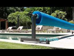Homemade Solar Cover Reel Youtube Solar Cover Solar Pool Homemade Pools