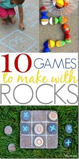 10 Rock Games And Activities For Kids Diy Outdoor Game Summer Activities For Kids Diy For Kids