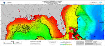 international bathymetric chart of the caribbean sea and the