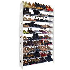 Textured metal rods prevent shoes from slipping. 40 Pair Or More Rack Shoe Storage You Ll Love In 2021 Wayfair