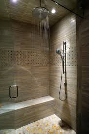 Rustic Modern Rain Shower Bathroom Shower Tile Shower Tile Designs