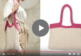 Ideal for creating mesh tops, tanks, activewear jerseys, laundry bags and more. Video Tutorial How To Knit The Mesh Market Bag Knitting Women