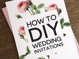 They offer quite a large amount of real estate, allowing for so much. How To Diy Wedding Invitations