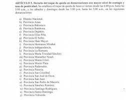 Excepciones del toque de queda quedaron excluidos del toque de queda las personas dedicadas a los servicios de salud, tales como médicos, enfermeras, bioanalistas y personal médico. Gobierno Dispone Nuevo Horario De Toque De Queda En Todo El Pais Listin Diario
