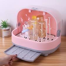 Home Garden Home Furniture Diy Nursing Bottle Storage Box Baby Bottle Drying Racks With Anti Dust Cover Research Unir Net