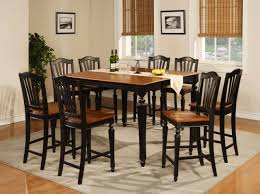 Dining table with chairs and bench. 30 Best Collection Tall Dining Tables And Chairs Counter Height Dining Room Tables Brown Kitchen Tables Bar Height Dining Table