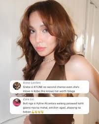 Kyline, pinuri ng mga netizens. No second chance na daw kay Kobe Paras  kahit love na love niya ito.