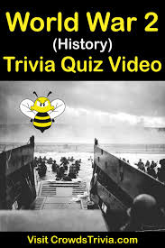 Famous world wars quiz questions with answers for nts, ppsc, css and fpsc. Pin On Youtube Quizzes Fun Trivia Games Video