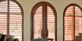 It is designed to be either independent, or hosted inside another component such as an arch wall, arch structure, or arch roof. Plantation Shutters A Perfect Fit For Large Arched Windows