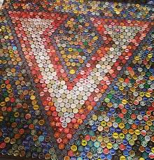 University Of Virginia Beer Cap Table Beer Cap Art Beer Bottle Cap Art Bottle Cap Art
