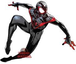 Miles Morales Spiderman Drawing Cinebrique That trailer was probably the best birthday present i got this year. miles morales spiderman drawing