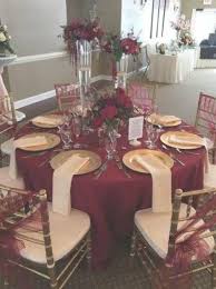 Wedding Burgundy Silver Table Settings 59 Ideas Wedding Table Linens Wedding Table Settings Burgundy Wedding