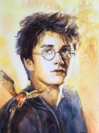 harry potter painting