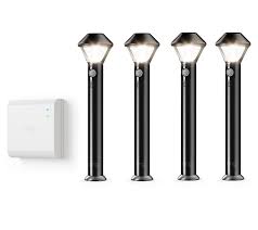 Ring Smart Lighting 4 Pack Path Lights W Bridge Qvc Com