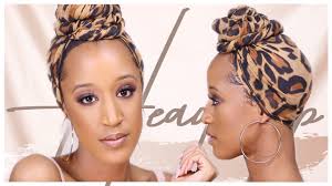 So take out those gorgeous silky scarves, to make a simple yet elegant head wrap. 5 Easy Head Scarf Styles For Short Hair Pixie Cuts Turban Headwrap Tutorial For Beginners Youtube
