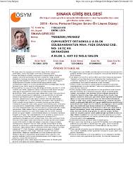 Ösym giriş belgesi hakkında son dakika gelişmeleri ve en güncel ösym giriş belgesi haberlerine aksam.com.tr ösym yds giriş belgesi sorgulama ekranı. Pdf Sinava Giris Belgesi Onemli Uyarilar Emine Ozge Usta Academia Edu