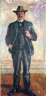 эдвард мунк Self Portrait Between The Clock And The Bed Thorvald Stang Edvard Munch Erotismo