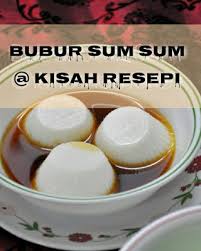 • 1/4 tepung beras • 1/2 liter air • 1/4 sdt garam bahan (kinca): Bubur Sum Sum Dessert Untuk Berbuka Koleksi Resepi Mudah