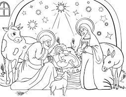 We've also made a higher resolution jpeg image available if you need to make advanced edits. Free Christmas Nativity Coloring Pages For Kids Drawing With Crayons