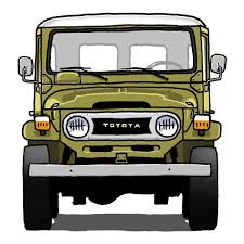 Toyota Land Cruiser Fj40 Toyota Landcruiser Draws Your Car Toyota Land Cruiser Land Cruiser Fj40