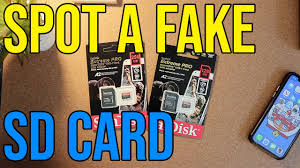 Not monetized this also help people determine the fake from original is your sandisk memory card real or fake? Sandisk Fake Vs Real How To Spot A Fake Sd Card Sd Card Review Youtube