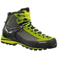 Salewa Crow Gtx Mountaineering Boots Black Papavero 7 5 Uk