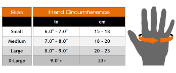 how to size mma gloves