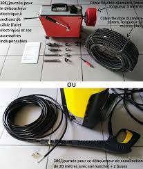 • canalisations ø 20 à 50 (75) mm • poids 2,9. Location Location Furet Electrique Ou Deboucheur De Canalisation Hp 20 Metres Sur Location D Outils Entre Particuliers