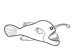Have fun with funny and scary fish, caterpillar and spider in halloween mode coloring pages !! 31 Angler Fish Coloring Pages Ideas Fish Coloring Page Angler Fish Coloring Pages