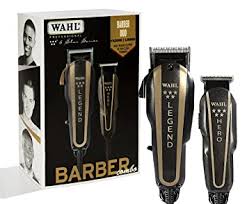 Tondeuse shop is the online wahl brandstore. Amazon Com Wahl Professional 5 Star Barber Combo 880 Features A New Look 5 Star Legend Clipper And Hero T Blade Trimmer Black 1 0 Count Beauty