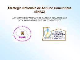 Ca de obicei, scoala generală nr. Ppt Strategia Nationala De Actiune Comunitara Snac Powerpoint Presentation Id 4953273