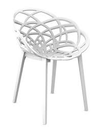 Flora White Chair By Papatya Tuinstoelen Tuinsets Flora