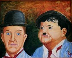 Another Fine Mess", Painting by Robert Berrigan