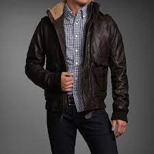 Abercrombie Fitch Millers Falls Flagship Store Exclusive Leather Jacket Jackets Fall Leather Jacket Mens Outfits