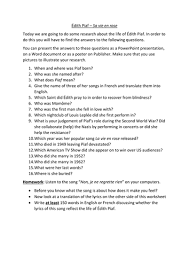 We did not find results for: Edith Piaf Webquest Teaching Resources