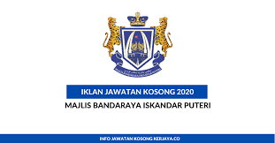 Majlis bandaraya iskandar puteri adalah sebuah majlis tempatan yang telah di tubuhkan pada tahun 1953. Jawatan Kosong Terkini Majlis Bandaraya Iskandar Puteri Pentadbiran Pengurusan Kerja Kosong Kerajaan Swasta