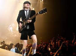 His family migrated to australia where he studied at ashfield boys high school. Ac Dc S Angus Young His Top Five Rock N Roll Moves Ac Dc The Guardian