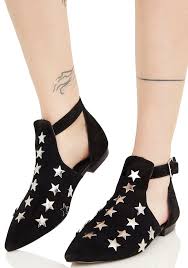 Micol Flat Star Booties