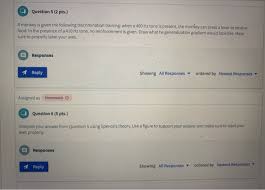 Include details of it in their contract of employment and employee handbook if you have one. Q Question 5 2 Pts A Monkey Is Given The Follow Chegg Com