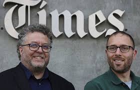 Behind the Byline: This election season, meet politics reporters and  podcast hosts Jim Brunner and Daniel Beekman