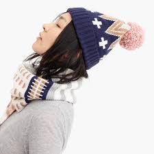 Rib finishes at the neck and cuffs. J Crew Wool Patchwork Fair Isle Knit Hat Lyst