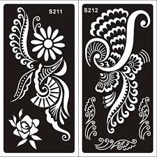 Cheap Tattoo Stencil Buy Quality Henna Tattoo Stencils Directly From China Stencils For Painting Su Henna Stencils Henna Tattoo Stencils Henna Tattoo Stickers