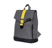 Bold Banana Envelope Mini - Grey Lightning - grijze tas met lime band