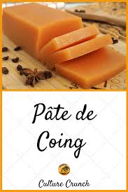 Pate De Coing La Recette Facile Pate De Coing Recette Facile Recette