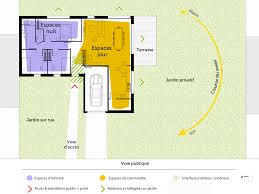 3 chambres, 3 salles de bain; Plan Maison En L Avec 3 Chambres Ooreka