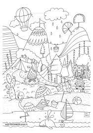 Dla was mamy malowanki i gry dla dzieci oraz zabawy. 226 Kolorowanka Wakacyjna Art Black And White Diagram